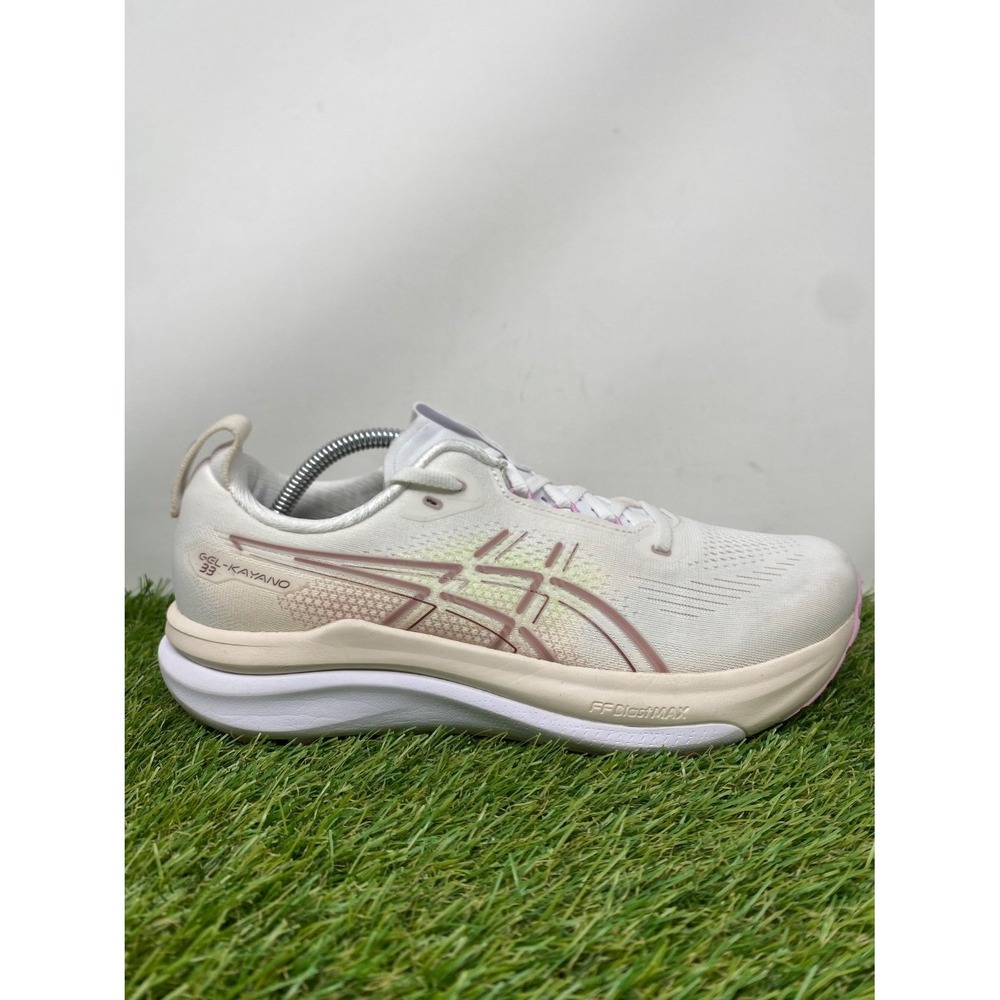 Asics GEL-Kayano 31 Womens Size 9.5 White Running Shoes Athletic Sneakers Gym